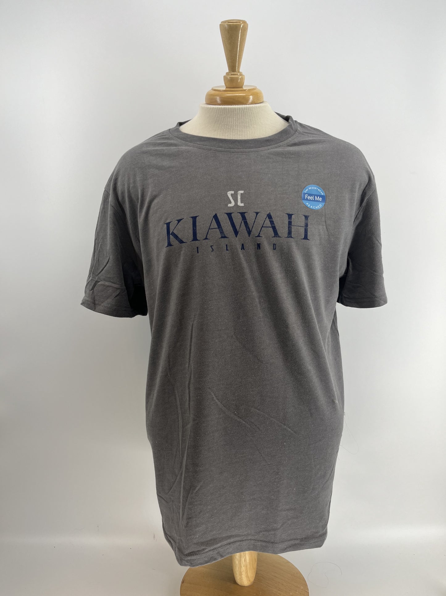 KI Men's Peached Tee - Charcoal Grey