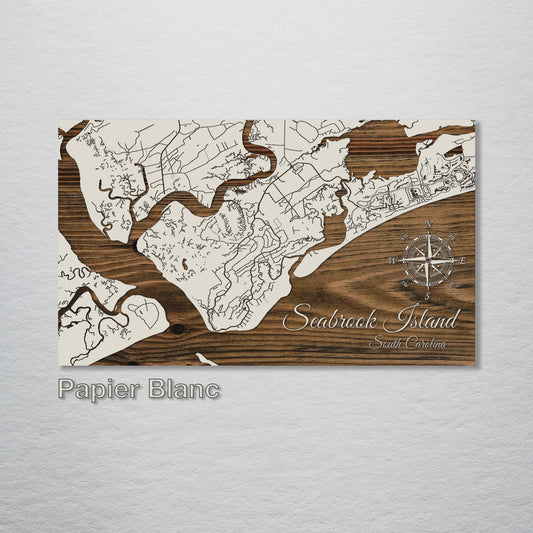SI Street Map - Papier Blanc