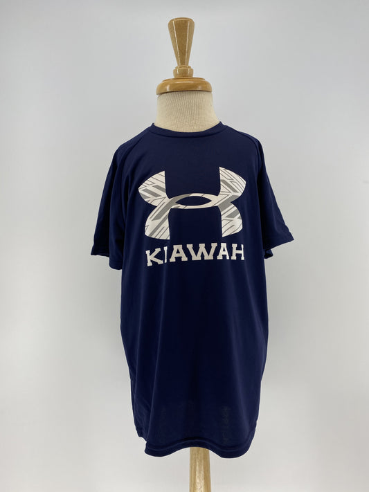 KI Youth SS Tech Tee - Navy