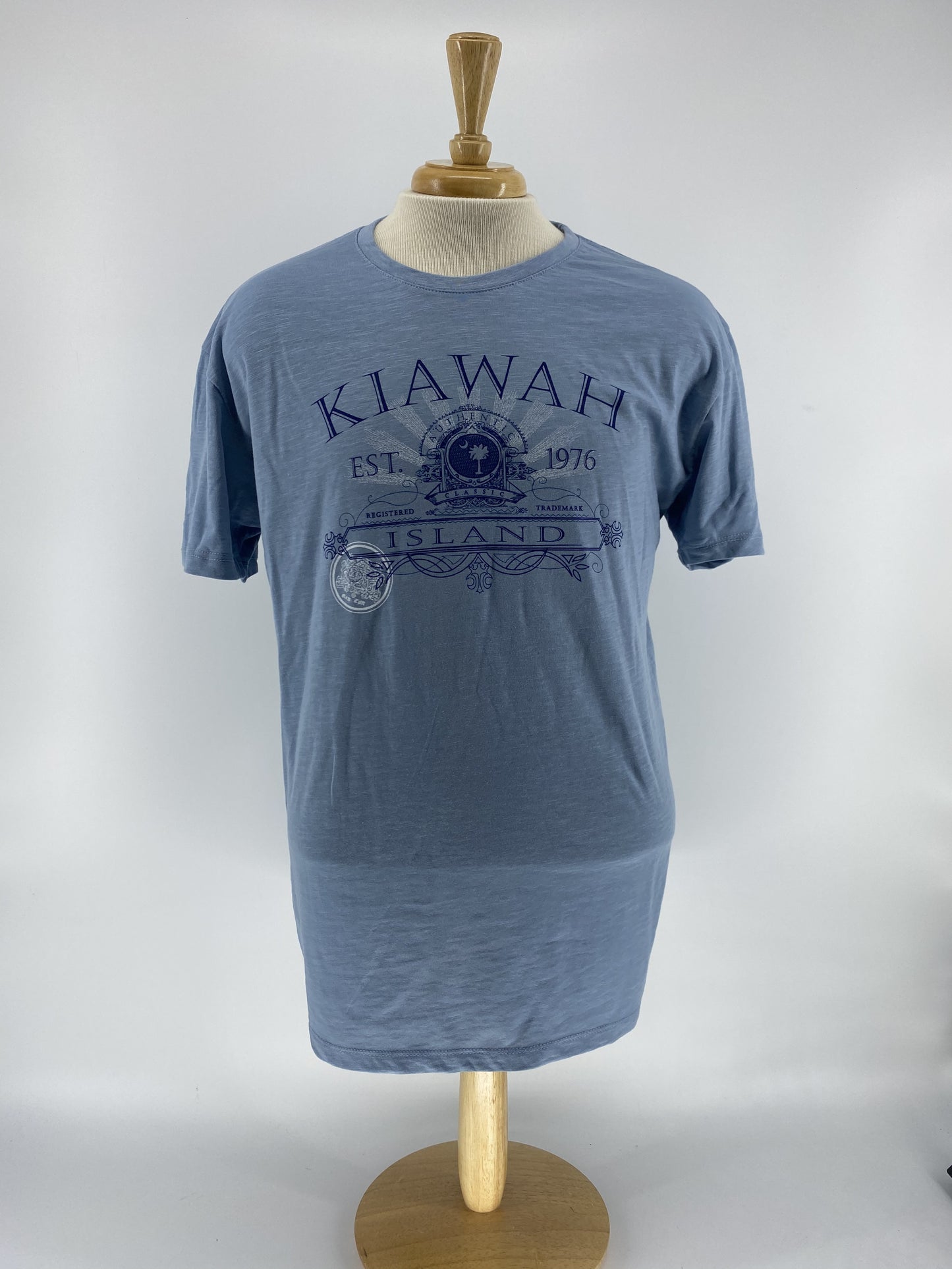 KI Men's Slub Tee - Palm/Moon Century