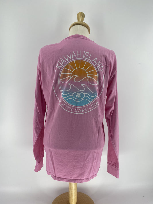 KI Unisex LS Tee - Effective Wave/Turtle