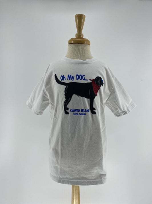 KI Yth Tee - Joltin Joe Black Lab