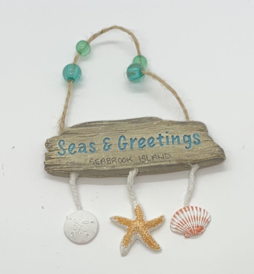 SI Driftwood with Shells Greetings
