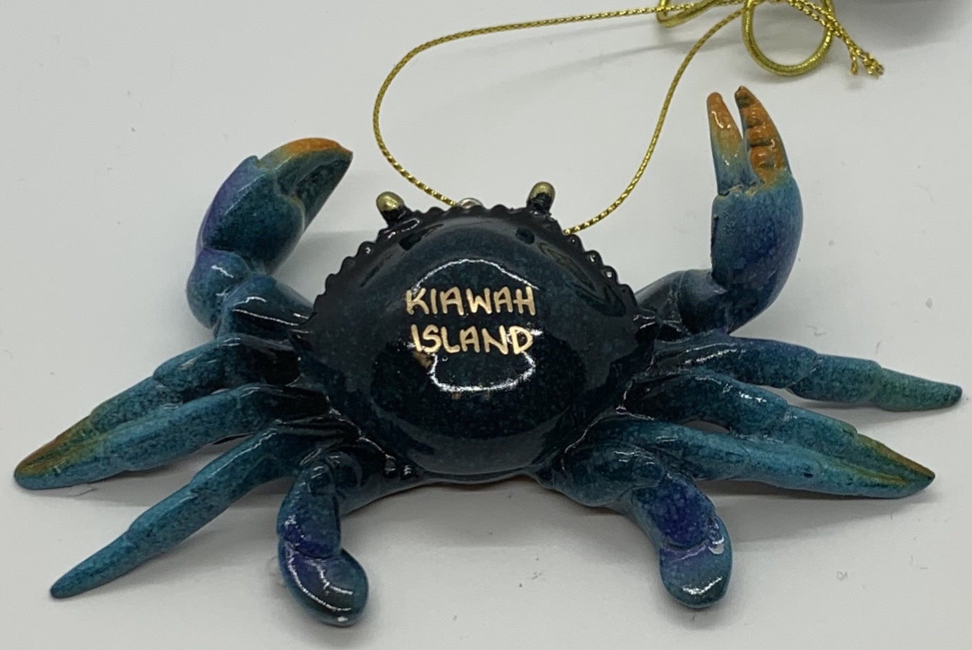 KI Resin Blue Crab Ornament