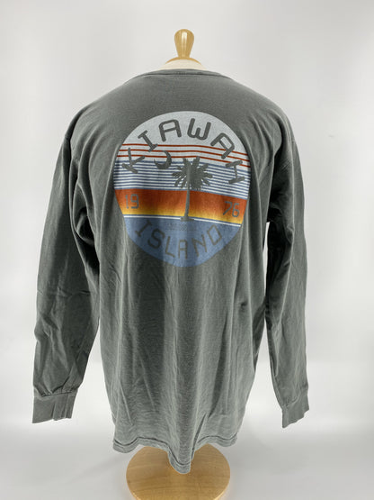 KI Unisex LS Tee - Portent Palm/Moon LC/FB