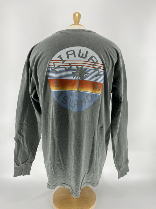 KI Unisex LS Tee - Portent Palm/Moon LC/FB