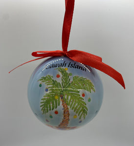 KI Palm Ball Ornament