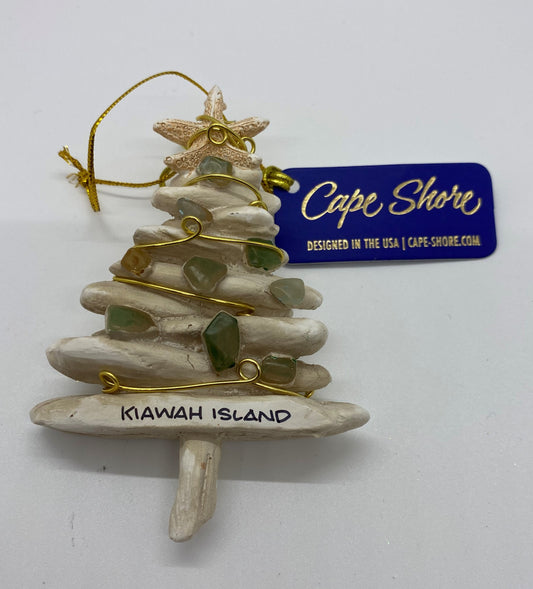 KI Driftwood Tree w/ Seaglass