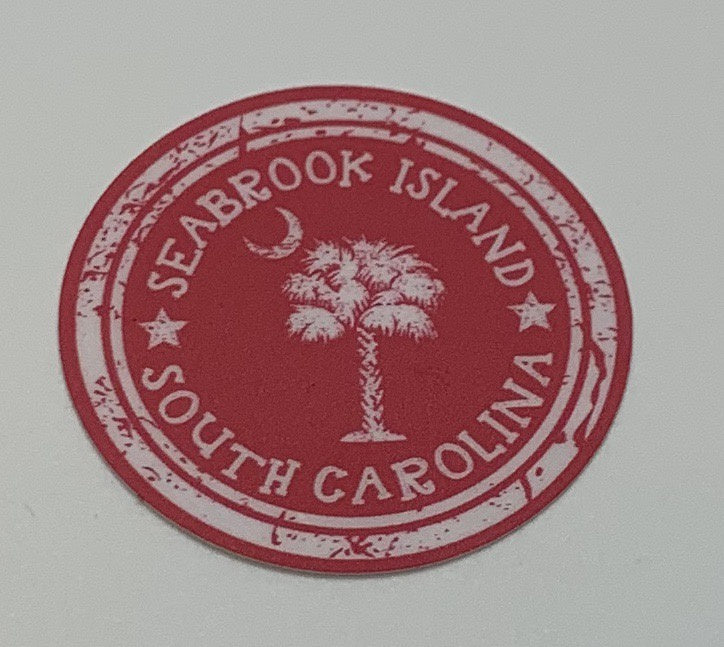 SI Trampoline Palm Moon Mini Decal