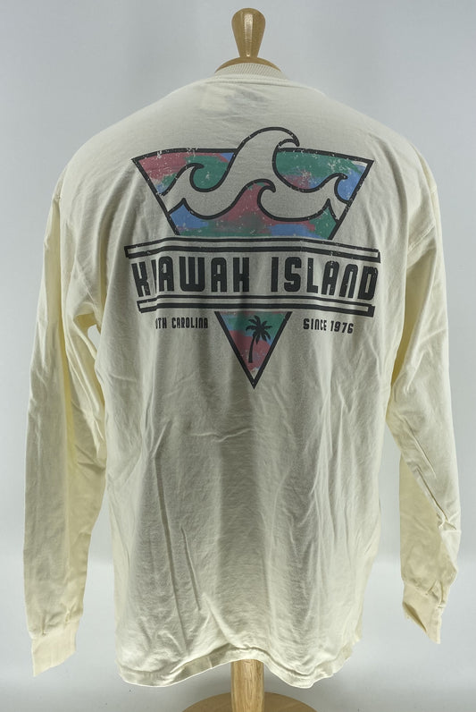KI Unisex LS Tee - Scrumps Wave/Palm LC/FB