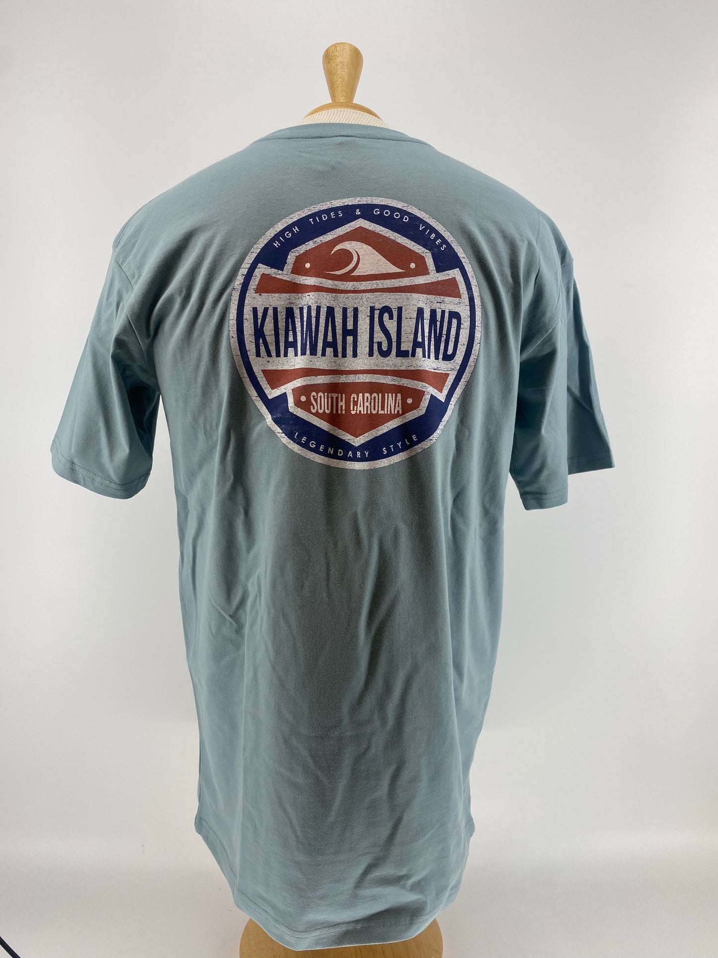 KI Hvywt Tee - Indie Blue Wave