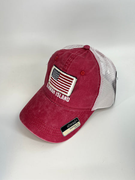 KI USA Flag Extreme Fit Mesh Back Hat