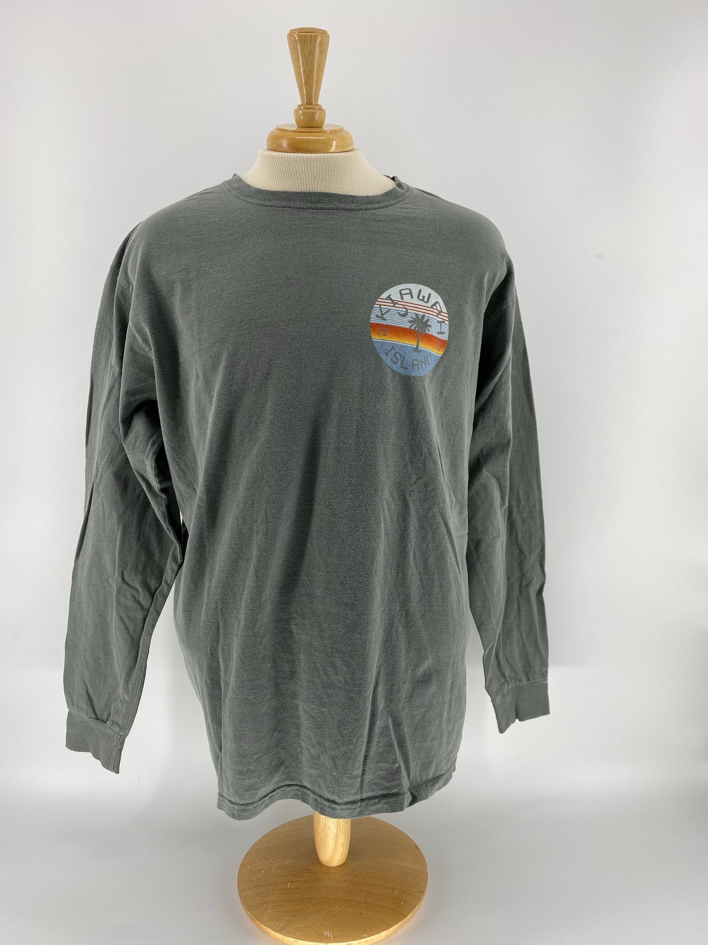 KI Unisex LS Tee - Portent Palm/Moon LC/FB