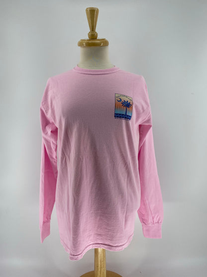 KI Unisex LS Tee - Lehua Palm Moon