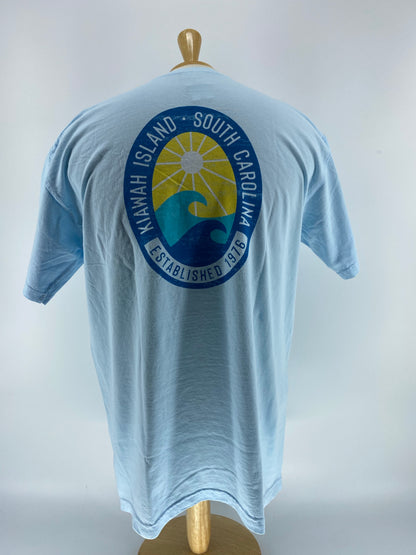 KI Unisex Comfort color Tee - Coastline Wave