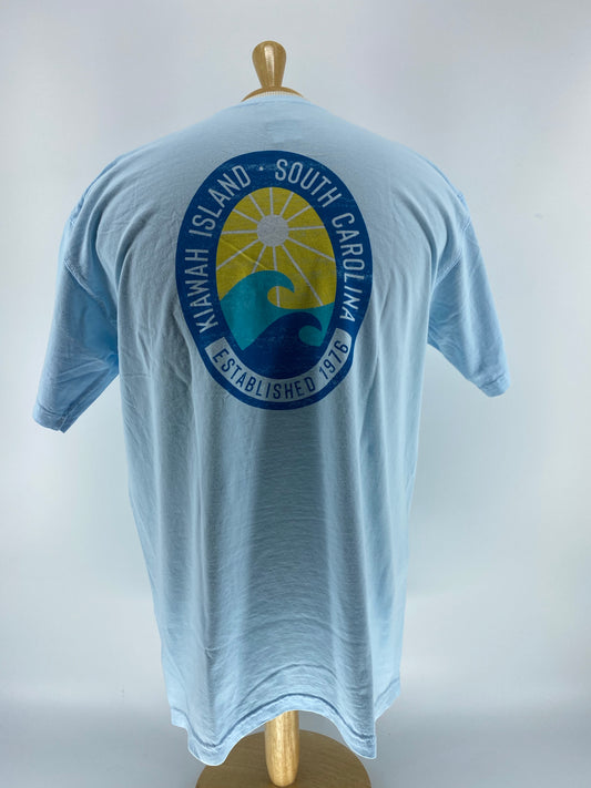KI Unisex Comfort color Tee - Coastline Wave