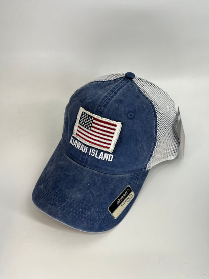 KI USA Flag Extreme Fit Mesh Back Hat